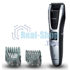 Машинка для стрижки Panasonic ER-GB70-S520 серебристый/черный (насадок в компл:2шт)