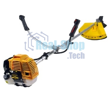 Газонокосилка Champion Т433 Мощность двигателя 1.25/1.7 кВт/л.с, Вес без режущей насадки 8,2 кг, Объем двигателя 42,7 см3, Объем топливного бака 950 мл, Максимальный расход топлива 610 г/кВт•ч/мл/ч, Тип рукоятки U-образная, штанга прямая Разъемная, Длина 