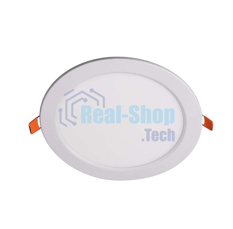 Светильник светодиодный ультратонкий встраив. PPL-R 12Вт 6500К IP40 WH d170мм круглый Jazzway 5008564A