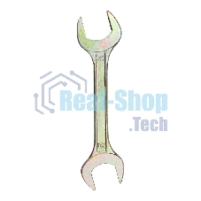 Ключ гаечный рожковый Rexant 30х32 мм, желтый цинк