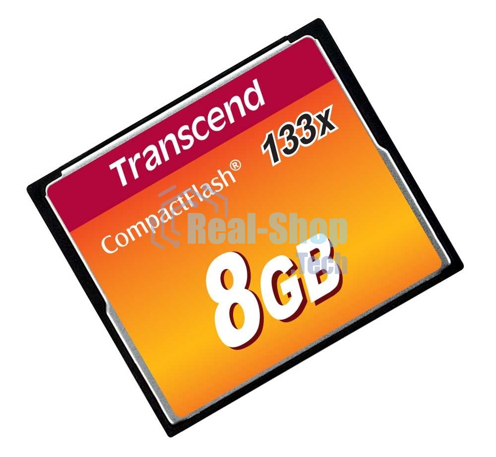 Флеш карта CF 8Gb Transcend TS8GCF133 w/o adapter