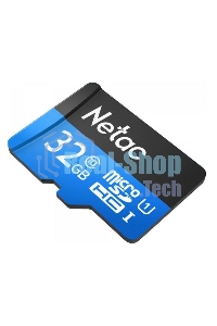 Флеш карта microSDHC 32Gb Netac P500 NT02P500STN-032G-S (без SD адаптера) 80Mb/s