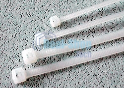 Стяжка нейлоновая неоткрывающаяся Hyperline GT-370IC, безгалогенная (halogen free), 370x3.6 мм, (100 шт)