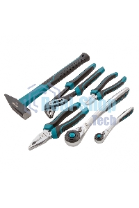 Набор инструментов Gross 115 пред., 120 зубьев, CrV, 1/4