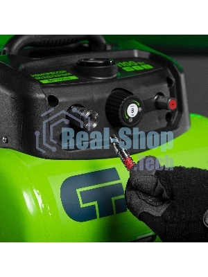 Компрессор воздушный безмаслянный Сибртех BL 1100/6 1100Вт, ресивер 6 л, 180 л/мин