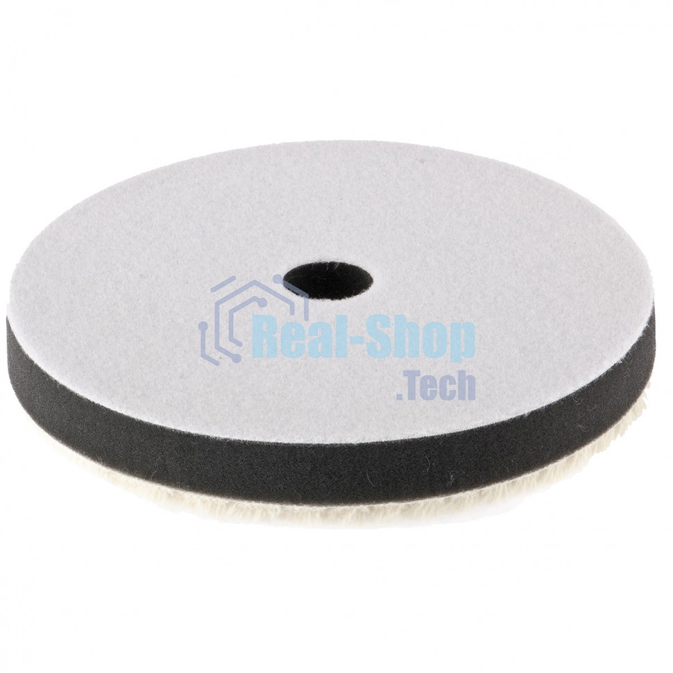 Насадка полировальная Matrix под липучку, 150 мм короткая плетеная шерстяная нить