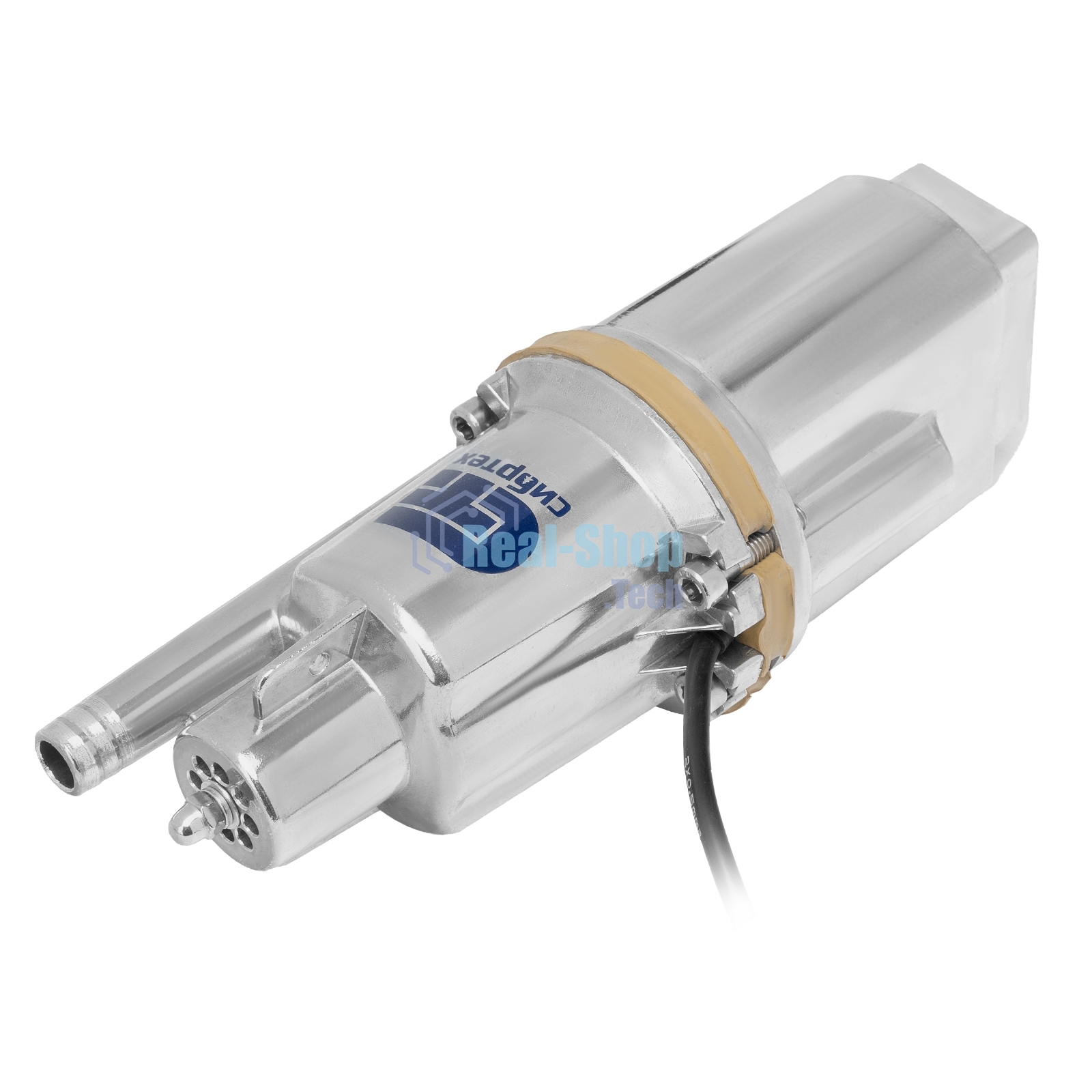 Вибрационный насос Сибртех СВН30025 верхний забор 300 Вт напор 75 м 1200 л/ч кабель 25 м