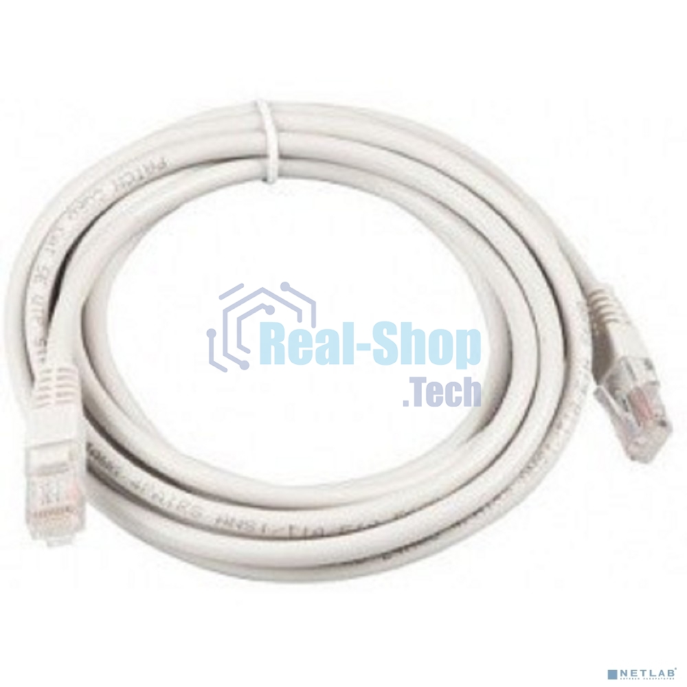 Патч-корд UTP cat.5e, 3м ExeGate серый