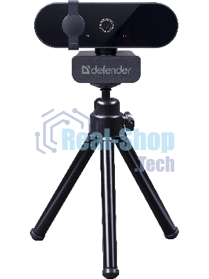 Веб-камера G-lens 2580 FullHD 1920x1080, 30 кадр/с, USB Type-A, микрофон (шумоподавление), автоматическая фокусировка, автоосвещение, штатив в комплекте