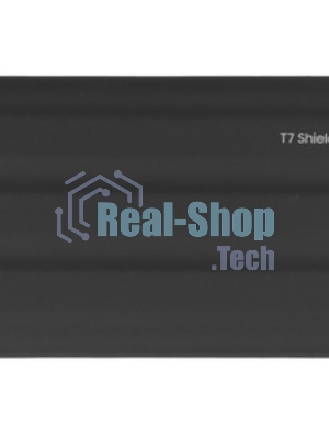 Внешний SSD Samsung T7 Shield, 4TB, USB 3.2 Gen 2 Type-C, R/W 1050/1000, черный