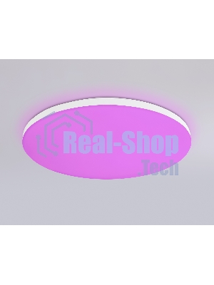 Умный светодиодный светильник FZ2001 WH белый IP54 20W 3000K-6500K+RGB Wi-Fi Алиса/Tuya/Smart Home/Alexa D300*55 (ПДУ ИК)