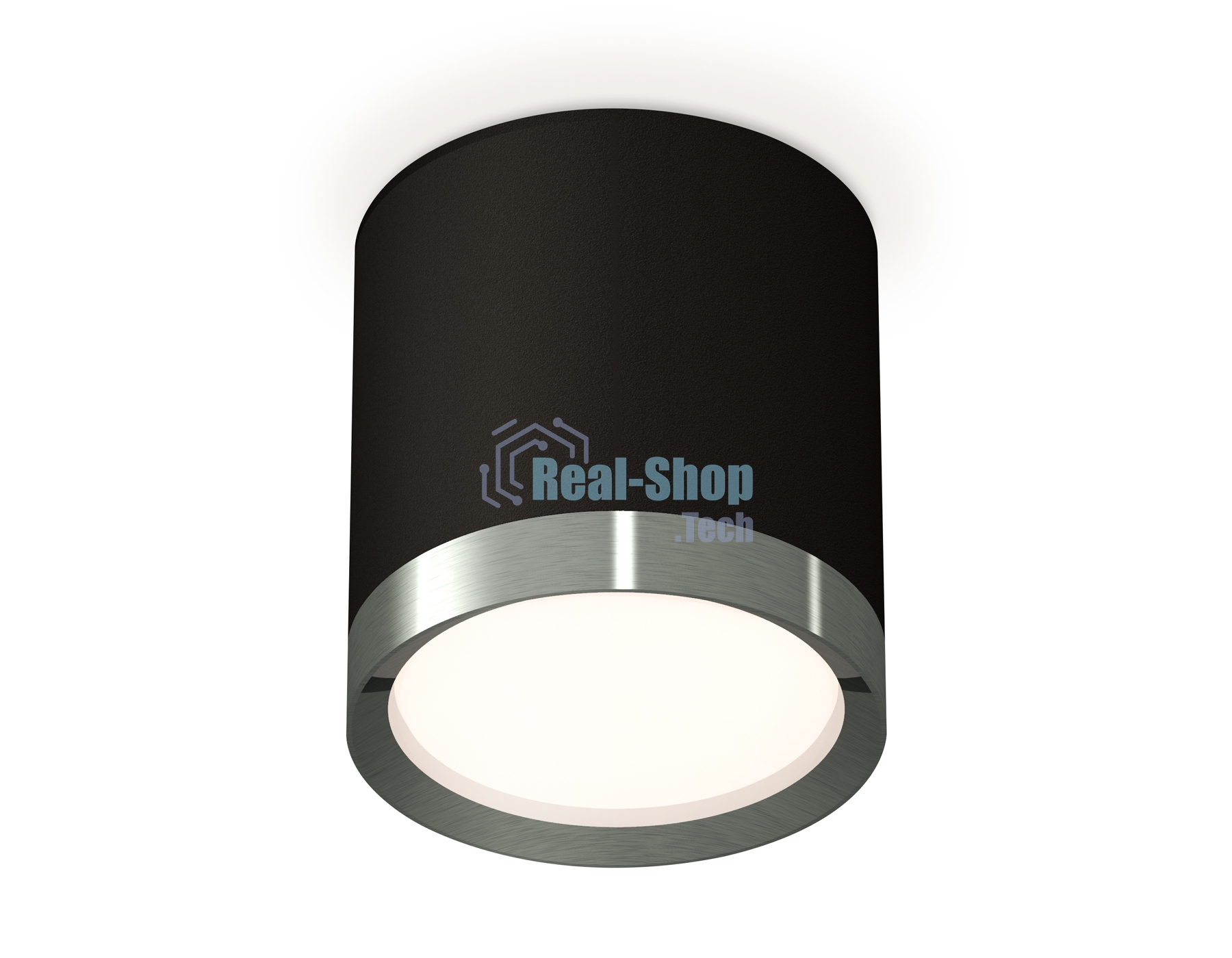 Светильник Ambrella Light XS8142006 SBK/PPH черный песок/графит полированный GX53 (C8142, N8133)