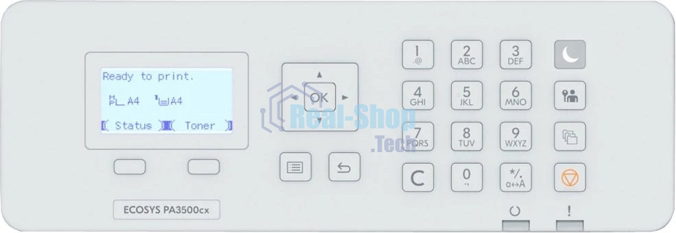 Принтер лазерный Kyocera ECOSYS PA3500cx (1102YJ3NL0), A4, цветной, печ. до 35 стр/мин., 1200 x 1200 dpi, USB, RJ-45, Air Print, Mopria