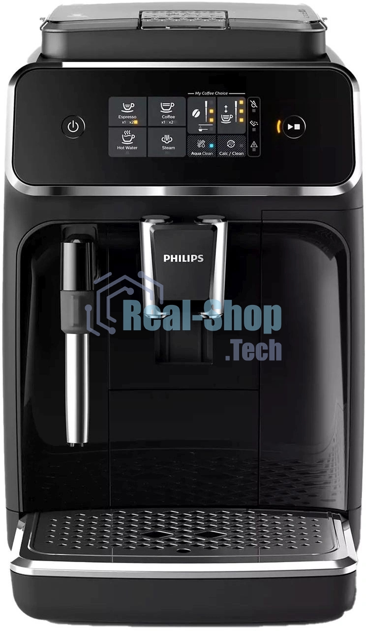 Кофемашина автоматическая Philips EP2224/10 черный, исп. кофе - молотый/зерновой, 1.8 л, 1500 Вт, 15 Бар.