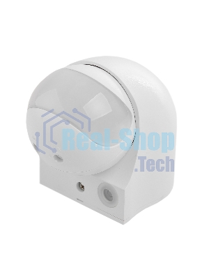 Детектор движения ДД 010 1100Вт угол. обз. 180град. IP44 бел. ИЭК LDD10-010-1100-001