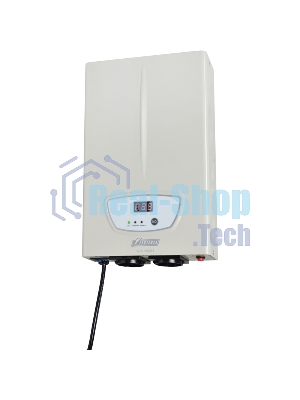 Стабилизатор POWERMAN AVS 2000S, ступенчатый регулятор, цифровые индикаторы уровней напряжения, 2000ВА