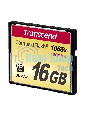 Флеш карта Transcend Ultimate TS16GCF1000/CF (Compact Flash)/16 ГБ/UDMA 7, VPG 65/160 МБ/с