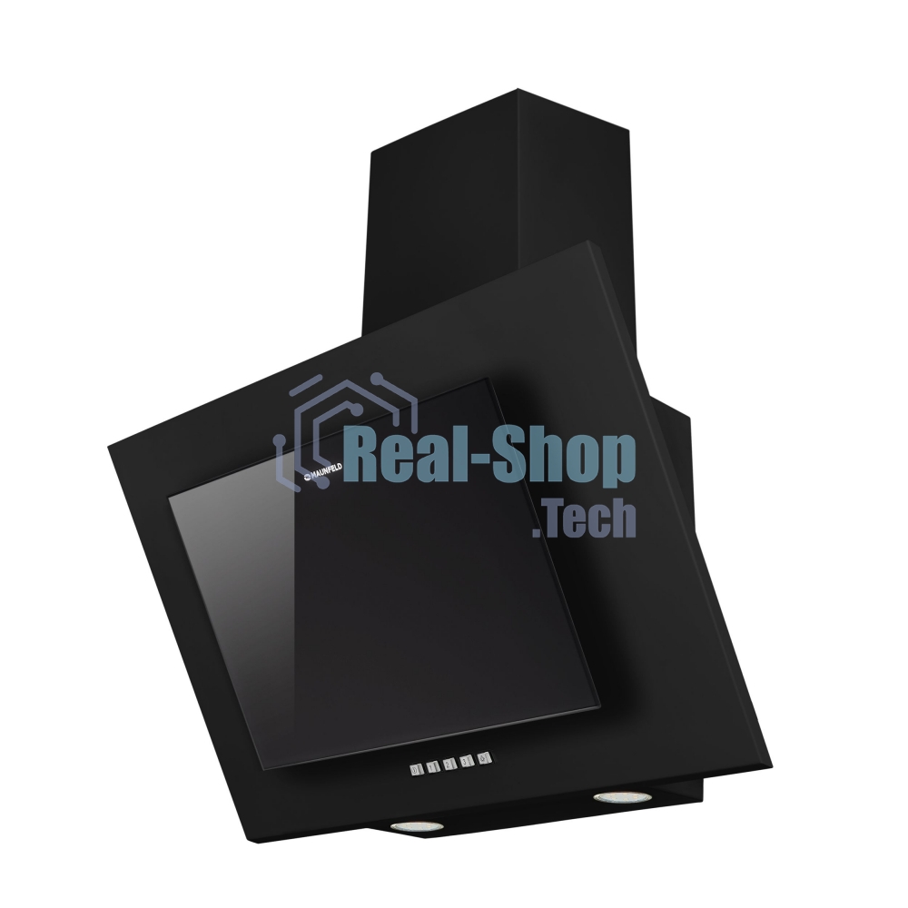 Вытяжка наклонная Maunfeld Tower C 60 черный, 60 см, 650 куб. м/ч, 51 дБ