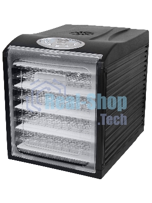 Сушка для фруктов и овощей Hyundai HYFD-P1801 18под. 700Вт черный