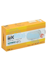 Светильник Iek LDPO0-4011-8-4000-K01 LED ДПО 4011 8Вт IP54 4000K овал белый IEK