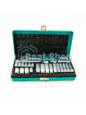 Набор торцевых головок с трещоткой Stels 13574 1/4