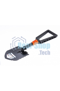 Лопата походная, 150х205х253-590 мм, пластик. рукоятка, складная в чехле Stels