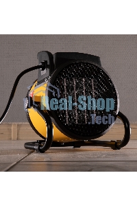 Тепловая пушка керамический нагреватель (тепловентилятор) Denzel DHC 2-100, 230В, 0,025/1/2 кВт