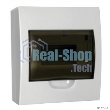 Корпус модульный пластиковый навесной ЩРН-П-8 IEK MKP12-N-08-40-20, 8 модулей, IP41