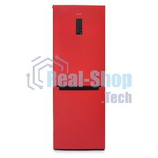 Холодильник Бирюса B-H920NF красный двухкамерный 210/100 л морозилка снизу, No Frost