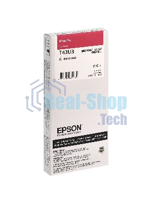 Картридж струйный Epson T43U (C13T43U340) пурпурный (200 мл) для SureLab SL-D800