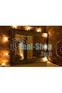 Гирлянда Neon-night LED Galaxy Bulb String 10м, черный каучук, 30 лампx6 LED теплый белый, влагостойкая IP65