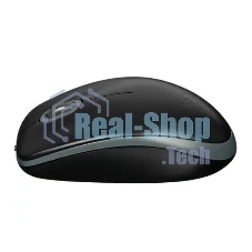 Мышь проводная Logitech M110 Silent черный, 1000 dpi, USB, кнопки - 3