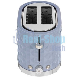 Тостер Galaxy Line GL 2912 серый, 1200 Вт, 2 слота
