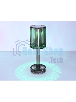 Настольная светодиодная лампа Ambrella light DE8071 GR серый LED RGB 3W (ПДУ RGB)