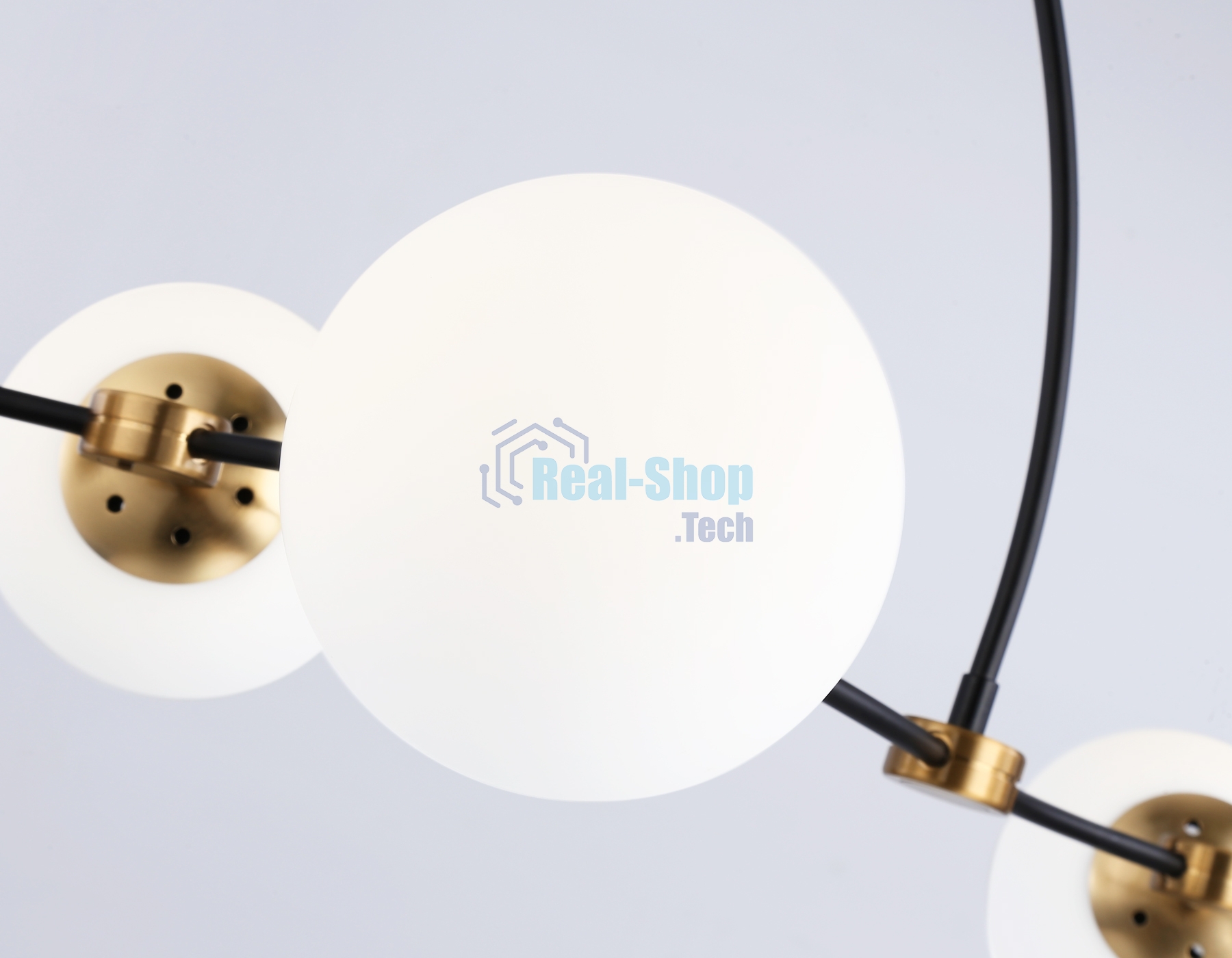 Светитльник Ambrella Light TR2555/6 BK/SB черный/бронза E27/6 max 60W 1160*600*450