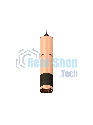 Светильник Ambrella Light XP6302010 PPG/SBK золото розовое полированное/черный песок MR16 GU5.3