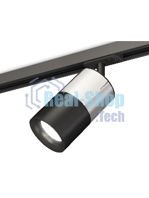Светильник Ambrella light XT7402072 SBK/PSL/PBK черный песок/серебро полированное/черный полированный MR16 GU5.3