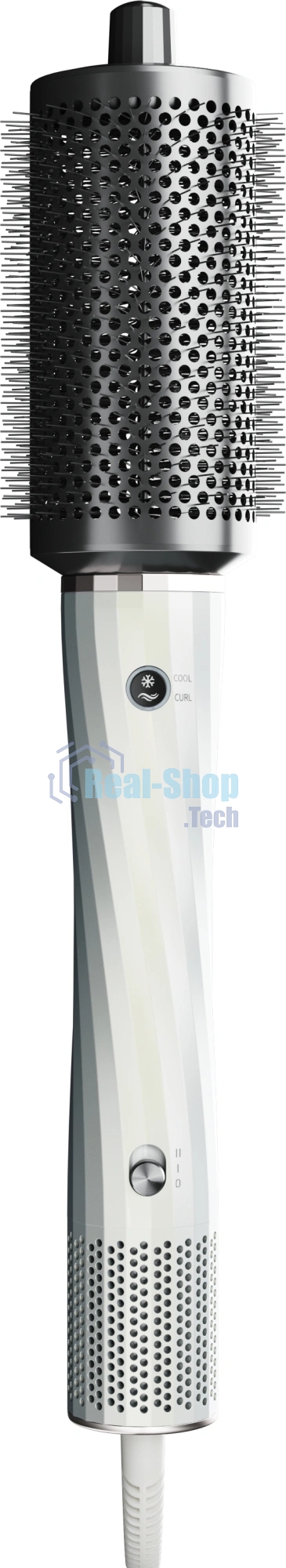 Фен-щетка Haier HHS-606 белый, 1200 Вт, ионизация, 38/64 мм