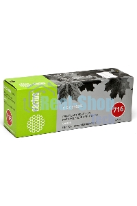Картридж лазерный Cactus CS-C716BK черный (2300 стр.) для Canon i-Sensys MF8030/MF8030cn/MF8050/LBP 5050