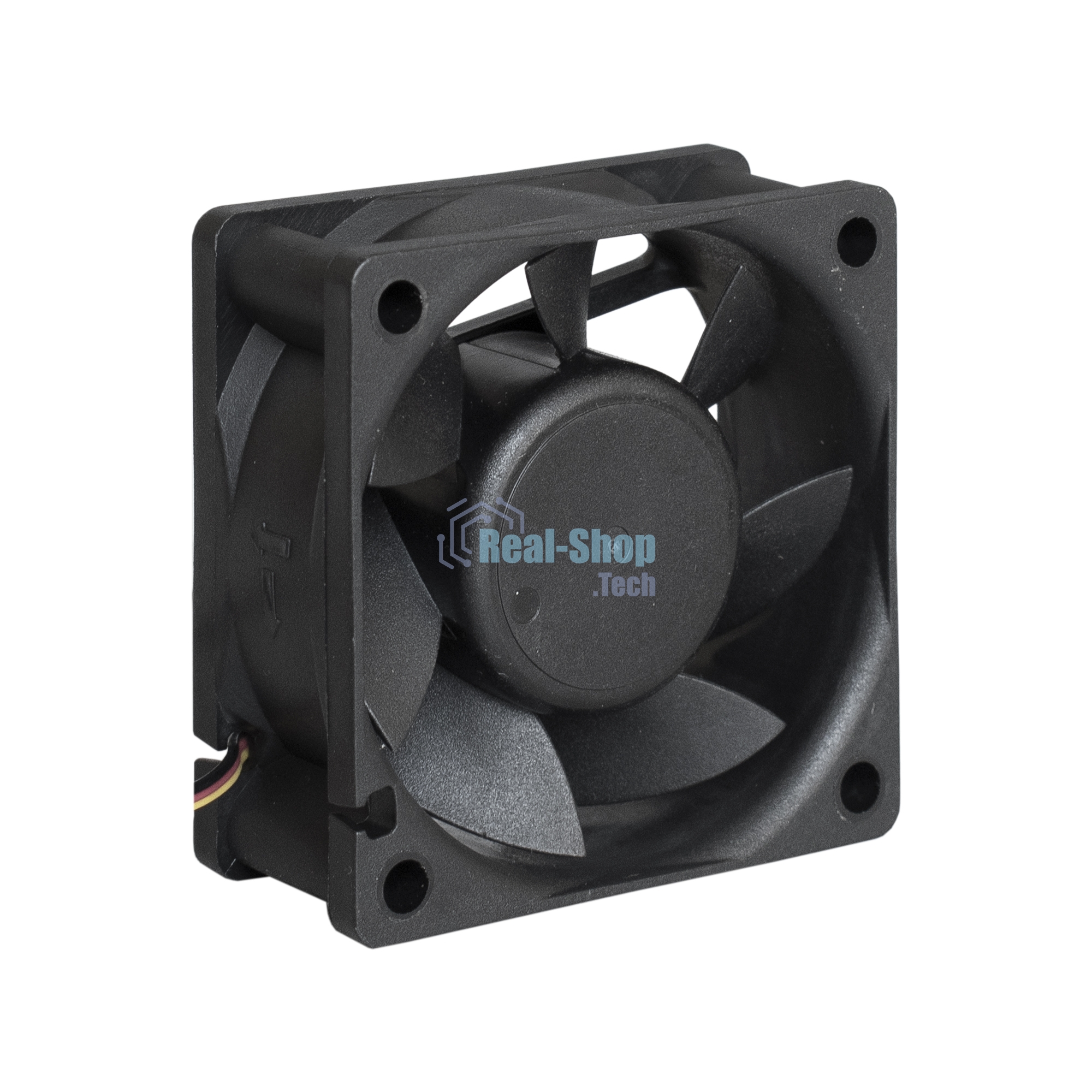 Вентилятор для корпуса ExeGate ExtraSilent ES06025S3P черный, 60 мм, 2500 об/мин, 17 дБ, 3 pin