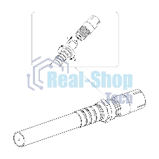Переход гнездо F-гнездо TV PROCONNECT