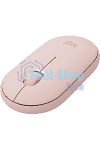 Мышь беспроводная Logitech Pebble M350 розовый, 1000 dpi, радиоканал, Bluetooth, USB, кнопки - 3