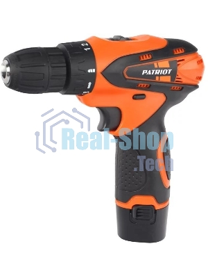 Дрель-шуруповерт Patriot BR 114Li THE ONE, 12 В, 2 Ач, 30 Нм, щеточный