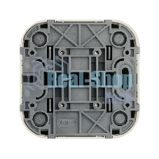 Выключатель Quteo 10A 2-клав., сл. кость Quteo Выключатель 10A 2-клав., сл. кость