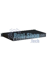 Автоматический ввод резерва ELEMY RACK ATS, 1U, 220В, 32А, OLED, Ethernet, in (2) IEC309, out (2) C19 (9) C13