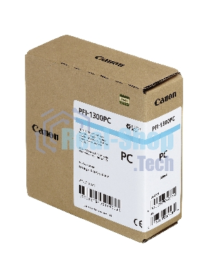 Картридж струйный Canon PFI-1300 PC фото голубой (330 мл) для Canon imagePROGRAF PRO-2000, PRO-4000, PRO-4000S, PRO-6000S