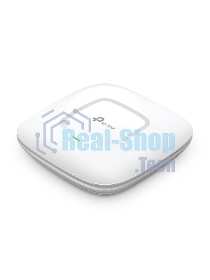 Точка доступа AC1350 Wireless MU-MIMO Gigabit Ceiling Mount Access Point, 450Mbps at 2.4GHz + 867Mbps at 5GHz, 802.11a/b/g/n/ac wave 2, Beamforming, Airtime Fairness, MU-MIMO, 802.3af Standard PoE and Passive PoE (Passive POE Adapter included), no more DC power supply, 1 10/100/1000Mbps hidden LAN port, Centralized Management, Captive Portal, Load Balance, Multi-SSID, WMM, Rogue AP Detection, internal omni-directional Antenna 2.4GHz: 3x4dBi, 5GHz: 2x5dBi