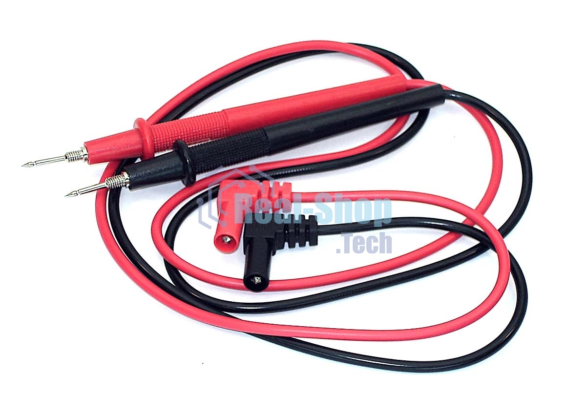 Щупы для тестера LEK-B03 никилерованный наконечник, кабель 83 см