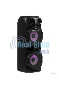 Колонка АС Sven PS-750, черный (80 Вт, TWS, Bluetooth, FM, USB, microSD, LED-дисплей, 2х4400мА*ч)