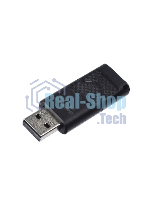 Флешка USB GoPower SLIDER (00-00025964), 32Gb, USB 2.0, R/W 20/10, черный матовый